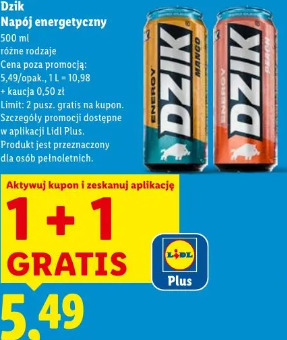 Dzik Napój energetyczny