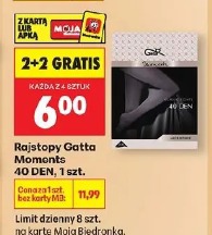 Rajstopy Gatta Moments 40 DEN, 1 szt.
