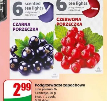 Podgrzewacze zapachowe czerwona porzeczka