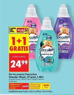 Żel do prania Coccolino Wonder Wash