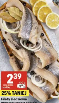 Filety śledziowe marynowane z cebulą