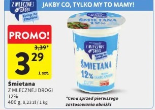 Śmietana Z MLECZNEJ DROGI