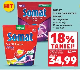 Somat All In One Extra Tabletki do zmywarki