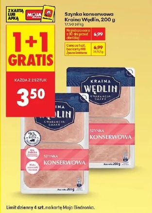 Szynka konserwowa Kraina Wędlin