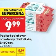 Papier toaletowy nawilżany Dada Kids