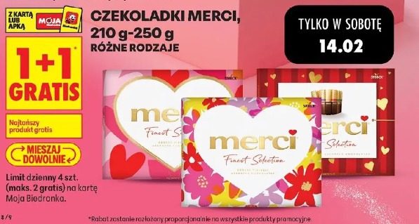 Czekoladki Merci