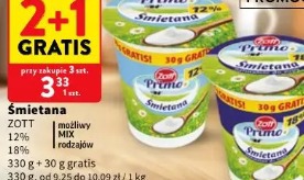 Śmietana ZOTT