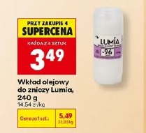 Wkład olejowy do zniczy Lumia