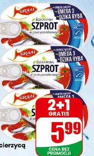 Szprot w sosie pomidorowym Dzika Ryba Graal