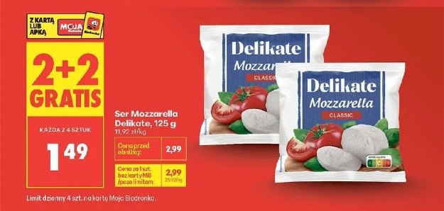 Ser Mozzarella Delikate