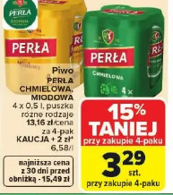 Perła Chmielowa, Miodowa piwo
