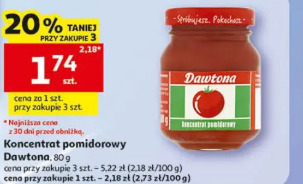 Koncentrat pomidorowy Dawtona