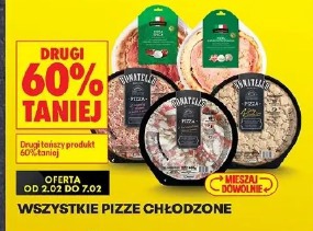 Wszystkie pizze chłodzone