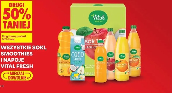 Wszystkie soki, smoothies i napoje Vital Fresh