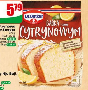 Dr.Oetker babka cytrynowa