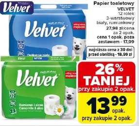 Papier toaletowy Velvet