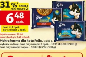 Mokra karma dla kota Felix