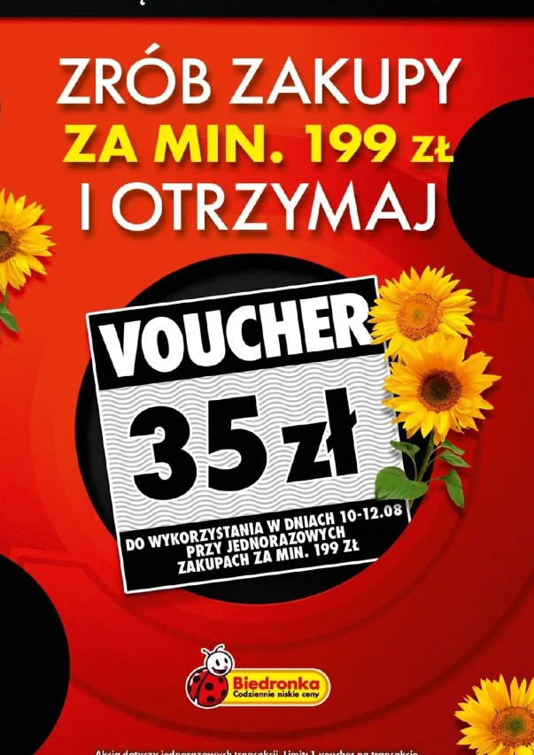 Zrób zakupy za min. 199 zł i otrzymaj voucher
