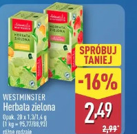Westminster Herbata zielona