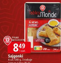 Sajgonki Tables du Monde