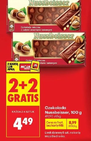 Czekolada Nussbeisser