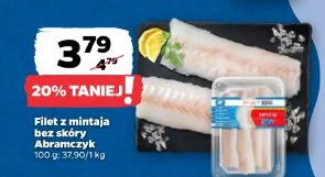 Filet z mintaja bez skóry Abramczyk