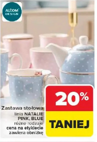 Zastawa stołowa linia Natalie Pink, Blue Altom