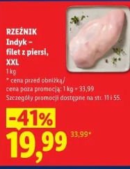 Rzeźnik Indyk filet z piersi XXL