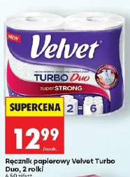 Ręcznik papierowy Velvet Turbo Duo