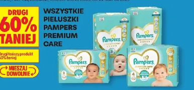 Wszystkie pieluszki Pampers Premium Care