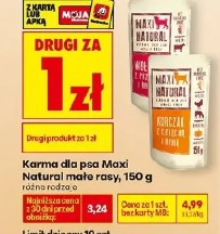 Karma dla psa Maxi Natural małe rasy