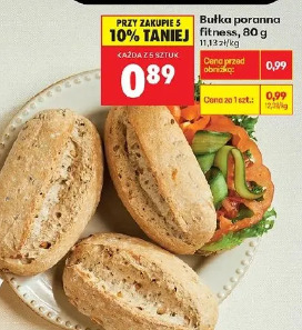 Bułka poranna fitness