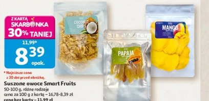 Suszone owoce Smart Fruits