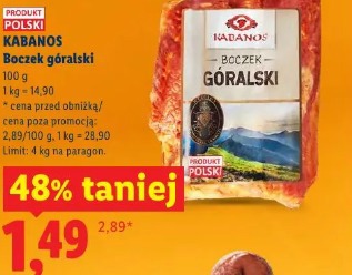 Boczek góralski KABANOS