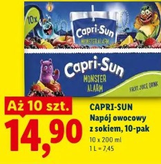 Capri-Sun Napój owocowy z sokiem, 10-pak