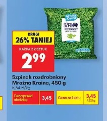 Szpinak rozdrobniony Mroźna Kraina