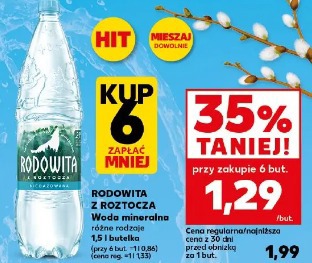 Rodowita z Roztocza Woda mineralna