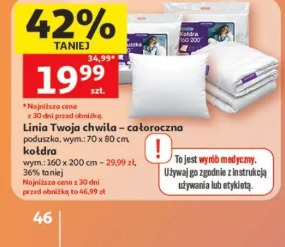 Linia Twoja chwila – całoroczna poduszka, koc lub kołdra