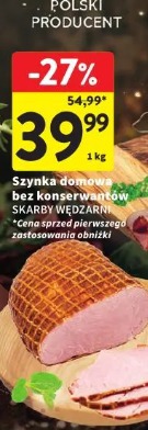 Szynka domowa bez konserwantów SKARBY WĘDZARNI