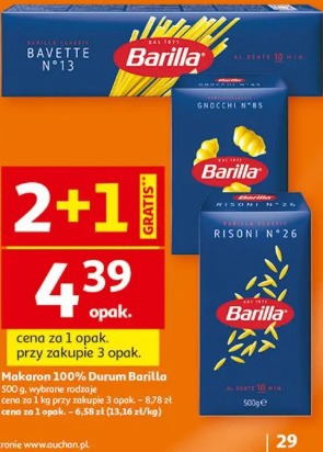 Makaron 100% Durum Barilla