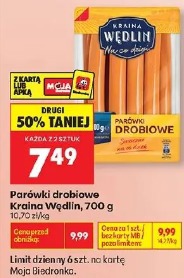 Parówki drobiowe Kraina Wędlin