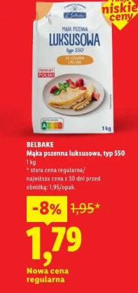 Belbake Mąka pszenna luksusowa, typ 550