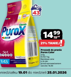 Proszek do prania Purox Color