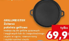 Grillmeister Żeliwna patelnia grillowa