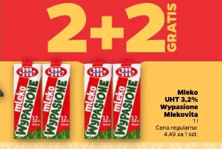 Mleko UHT 3,2% Wypasione Mlekovita