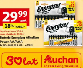 Baterie Energizer Alkaline Power AA/AAA