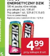 Napój energetyczny Dzik