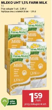 Mleko UHT 1,5% Farm Milk