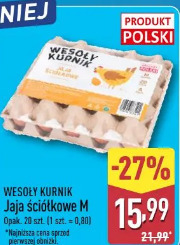 Jaja ściółkowe M Wesoły Kurnik