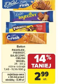 Baton PAWEŁEK, PIERROT, BAJECZNY, CRUSH WEDEL